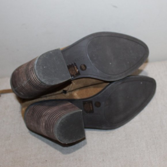 VGC LADIES LUCKY BRAND SUEDE LEATHER ANKLE BOOTS - 8 1/2 - - Picture 5 of 9